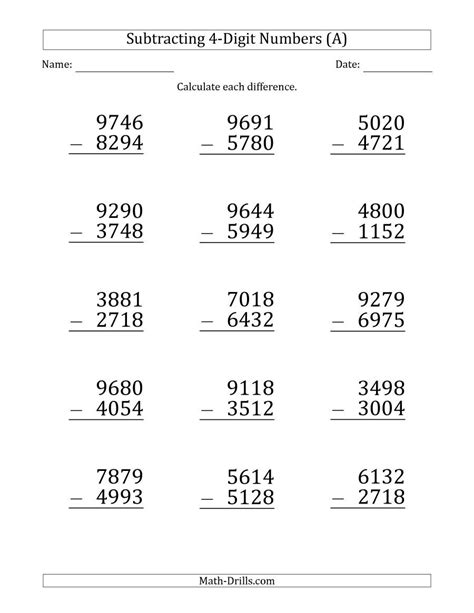 Subtracting 4.